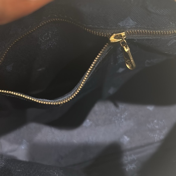 Authentic MCM Cognac Viseto Boston Bag mini - Picture 13 of 15